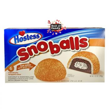 Hostess - 6x Snoballs Orange 298g - SALE