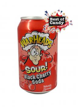 Warheads Sour Black Cherry Soda - 355ml