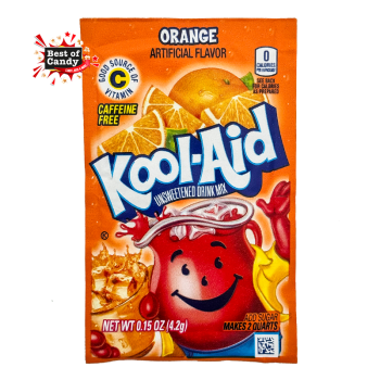 Kool Aid Getränkepulver Orange 4,2g