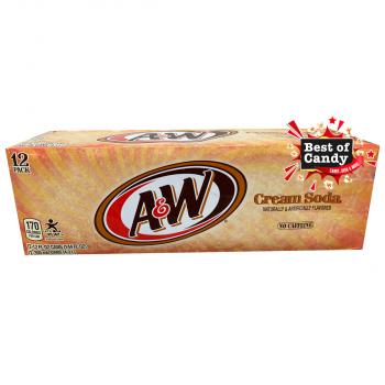 A&W Root Beer Cream Soda 355ml 12er Pack