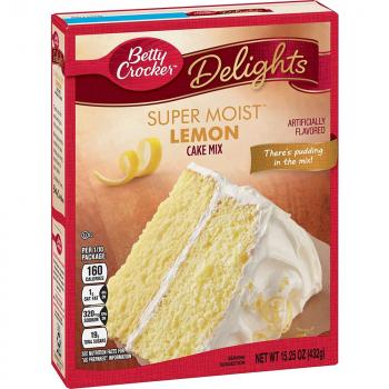 Betty Crocker I Super Moist I Lemon I Cake Mix I 433g