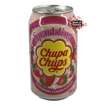 Chupa Chups - Strawberry & Cream 355ml