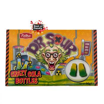 Dr. Sour Crazy Cola Bottles 90g