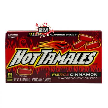 Hot Tamales Candy Fierce Cinnamon 141g