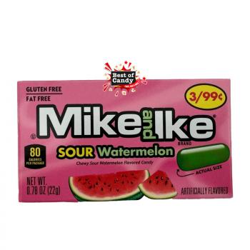 Mike and Ike Sour Watermelon 22g