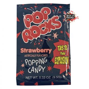 Pop Rocks I Strawberry Crackling Candy I 9.5g