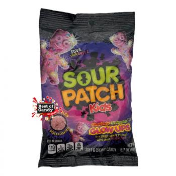 Sour Patch Kids Strawberry-Watermelon Glow up 190g