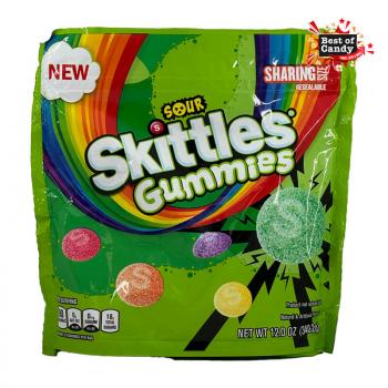 Skittles Sour Gummies Sharing Size 340g
