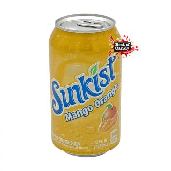 Sunkist Mango Orange Soda NEW - 355 ml