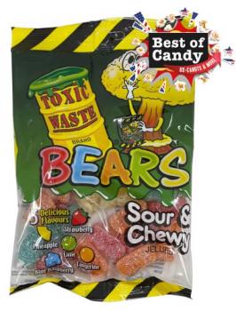 TOXIC WASTE BEARS SOUR & CHEWY 142G