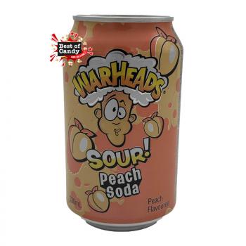 Warheads Sour Peach Soda 355ml