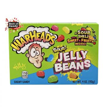 Warheads Sour Jelly Beans 113g