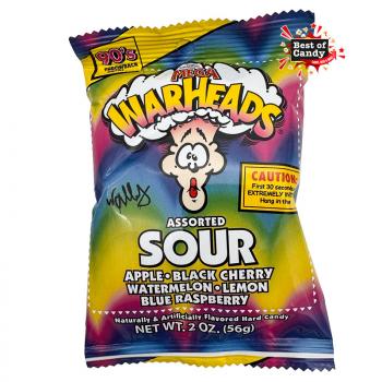 Mega Warheads Assorted Sour 56g