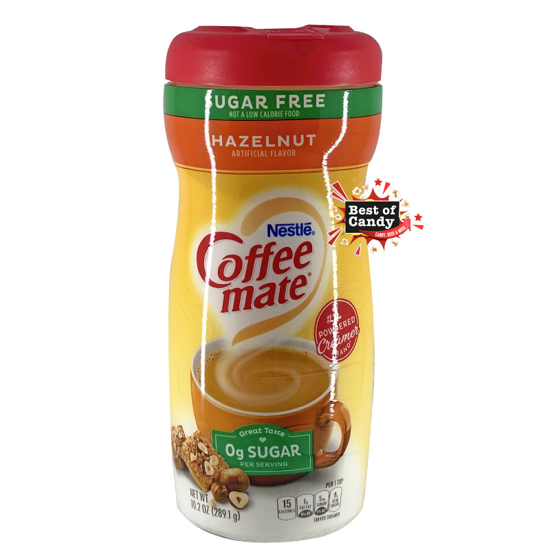 Nestlé Coffee Mate Hazelnut Sugar Free 289g