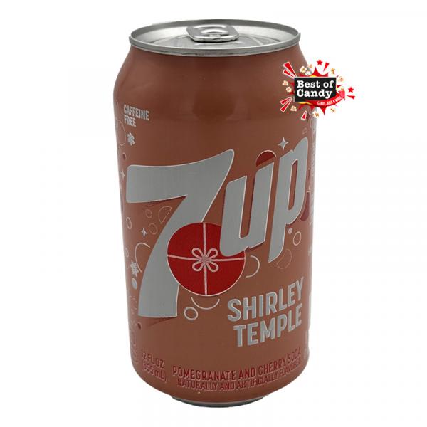 7up Shirley Temple Pomegranate & Cherry 355ml Limitierte 7up-Sorte, frisch aus den USA mit Granatapfel und Kirsche!!!