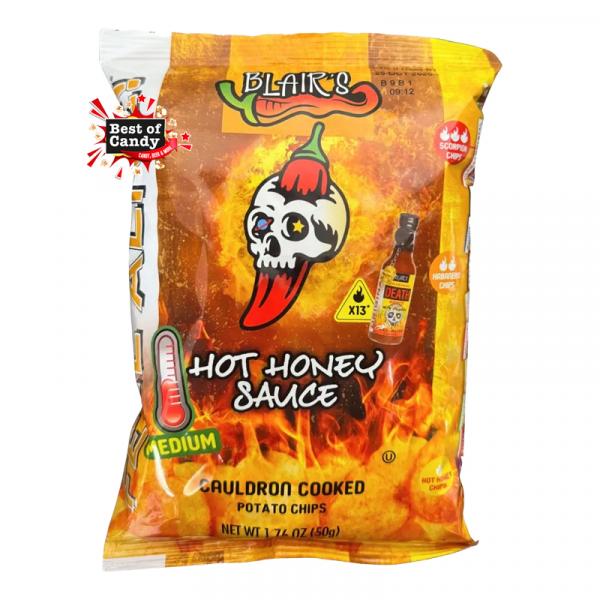 Blairs Chips Honey Hot Sauce 50g