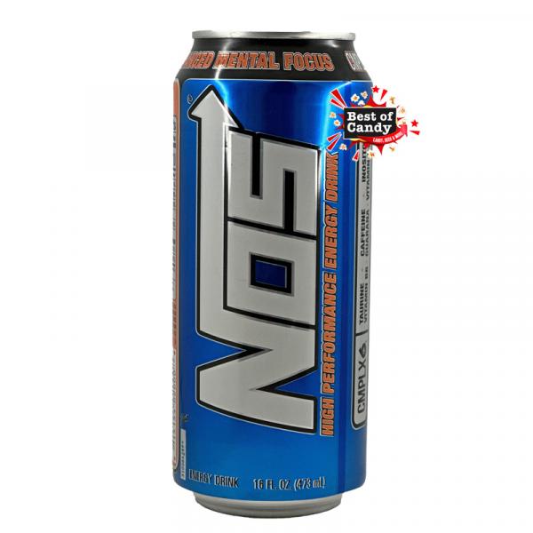 Nos High Performance Energy Drink in der 473 ml Dose  für den Extra Kick an Power
