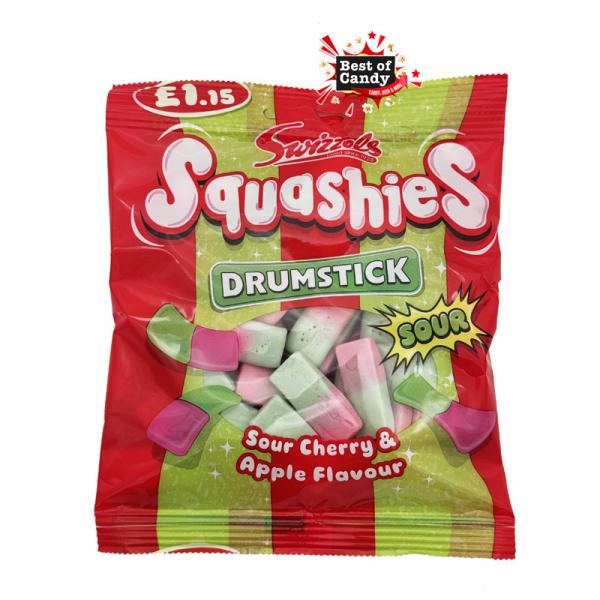 Swizzels Squashies Drumstick Sour Cherry & Apple 120g