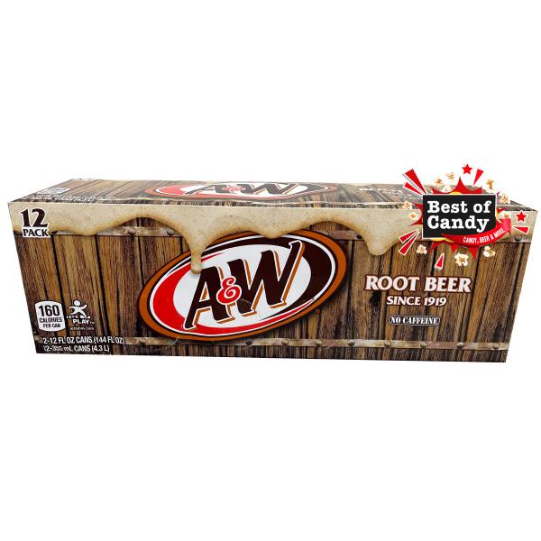A&W Root Beer 355ml 12er Pack