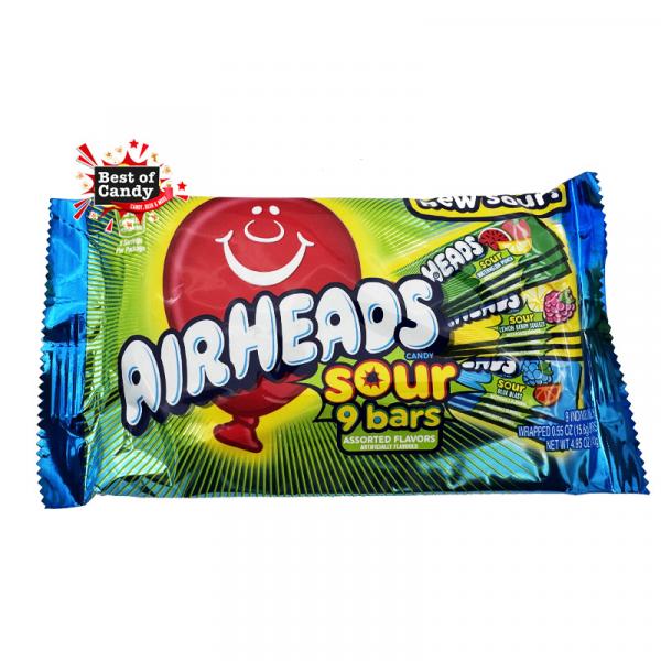 Airheads Sour 9 bars 140g