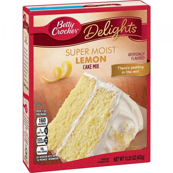 Betty Crocker - Super Moist - Lemon - Cake Mix 375g