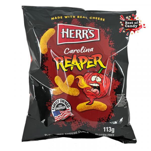 Herr´s Carolina Reaper Cheese Curls 113g