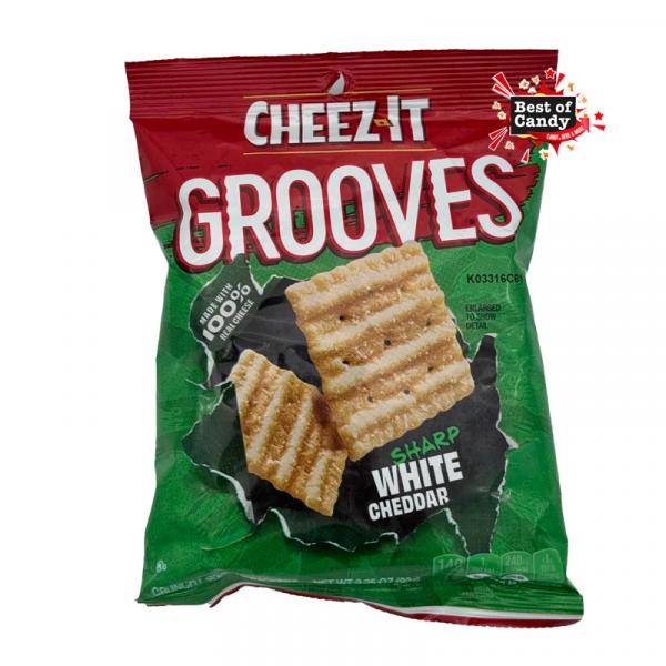 Cheez-it Grooves Sharp White Cheddar 92g