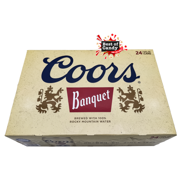 Coors Banquet 24er Box (Original Verpackung)