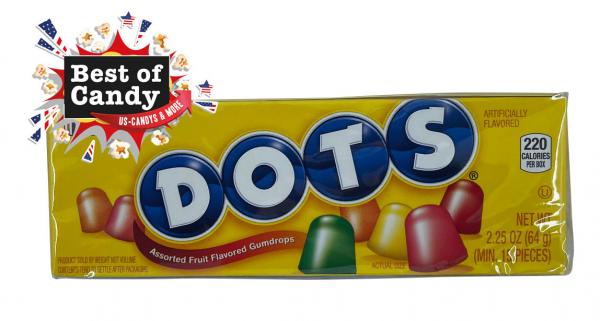 Toosie Dots Gummitropfen mit Fruchtgeschmack 184g