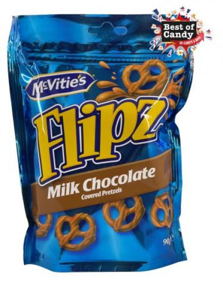 mcVities Flipz Milk Chocolate 90g