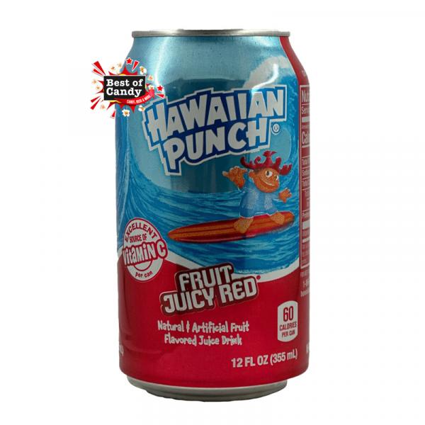 HAWAIIAN PUNCH FRUIT JUICY RED 355ML