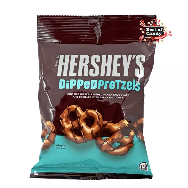 Hershey´s - Chocolate Dipped Pretzels 120g SALE