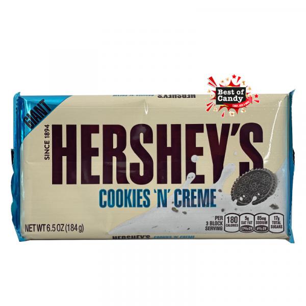 Hershey´s Cookies `n`Creme GIANT Riegel 184g