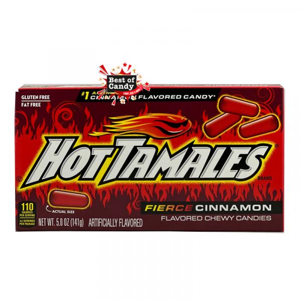 Hot Tamales Candy Fierce Cinnamon 141g
