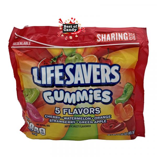 Life Savers Gummies 5 Flavors 411g