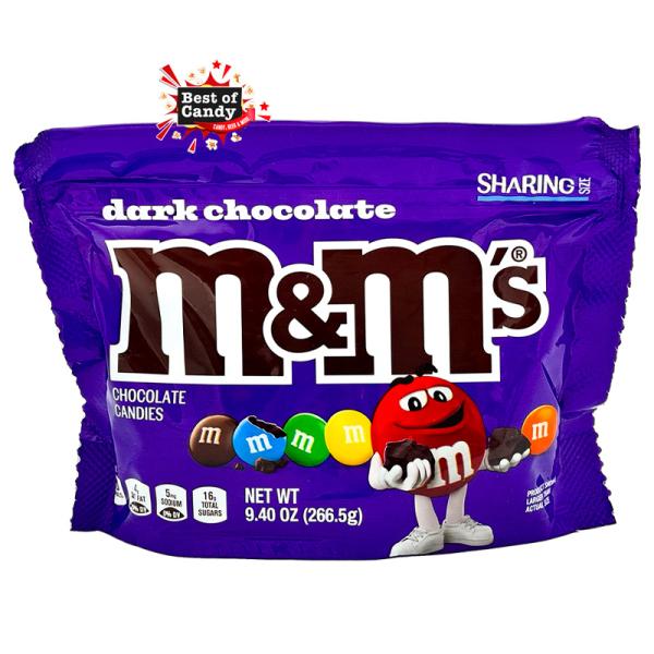 M&M dark chocolate sharing size 266,5g