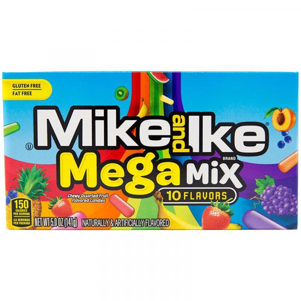 Mike & Ike Mega Mix 10 Flavors 120g