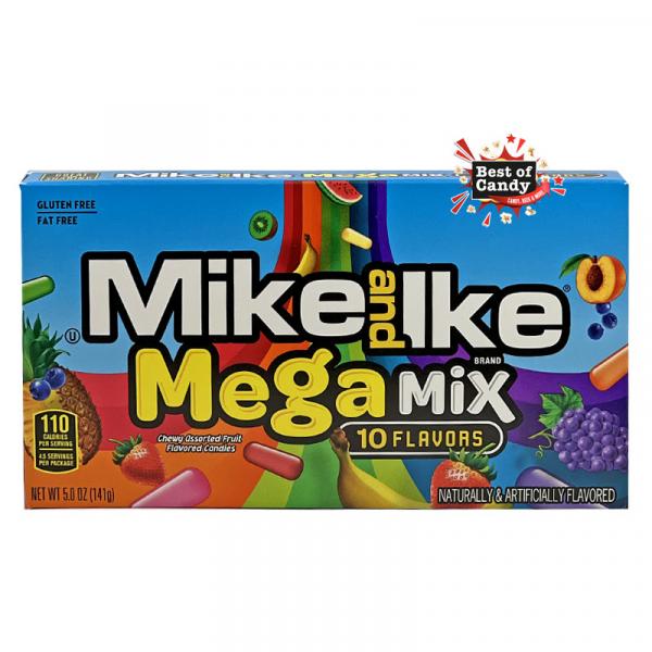 Mike and Ike Mega Mix 10 Flavors 141g