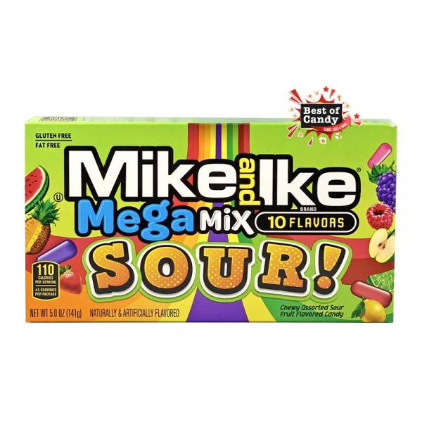 Mike & Ike Mega Mix Sour Theater Box 120g