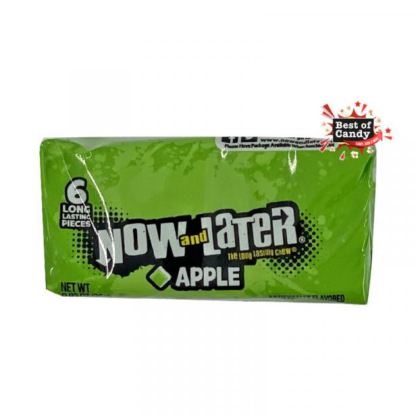Now & Later Chewy Green Apple 26g