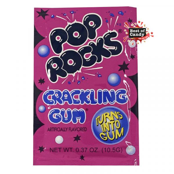 Pop Rocks I Gum Crackling Candy I 9.5g