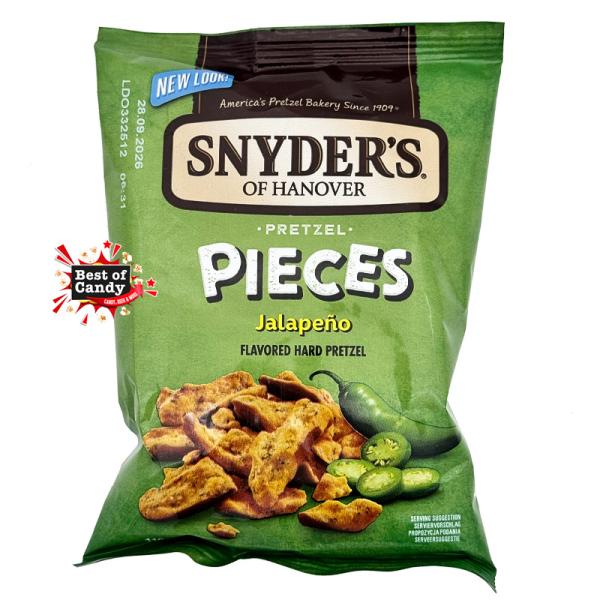 Snyders of Hanover Pretzels Pieces Jalapeno 110g