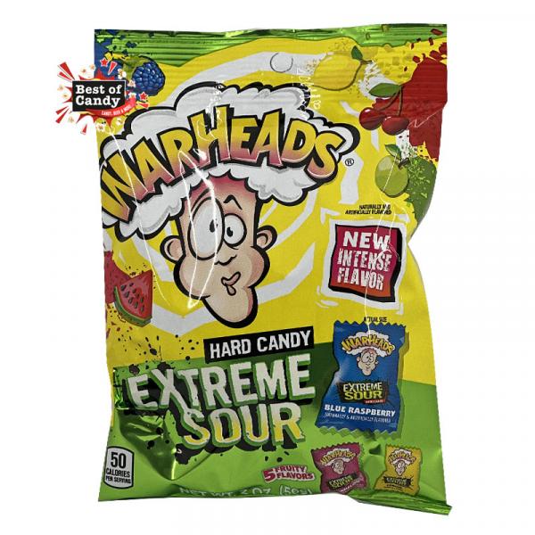 Warheads Hard Candy Extreme Sour 56g