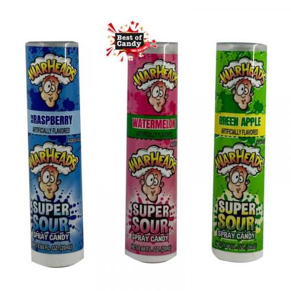 WARHEADS SUPER SOUR SPRAY CANDY 20ml